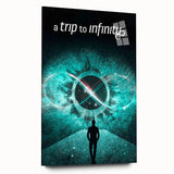 2020s Vintage Movie Poster - A Trip to Infinity Retro Film Art Print