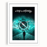 2020s Vintage Movie Poster - A Trip to Infinity Retro Film Art Print