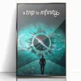2020s Vintage Movie Poster - A Trip to Infinity Retro Film Art Print