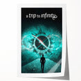 2020s Vintage Movie Poster - A Trip to Infinity Retro Film Art Print
