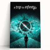 2020s Vintage Movie Poster - A Trip to Infinity Retro Film Art Print