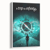 2020s Vintage Movie Poster - A Trip to Infinity Retro Film Art Print