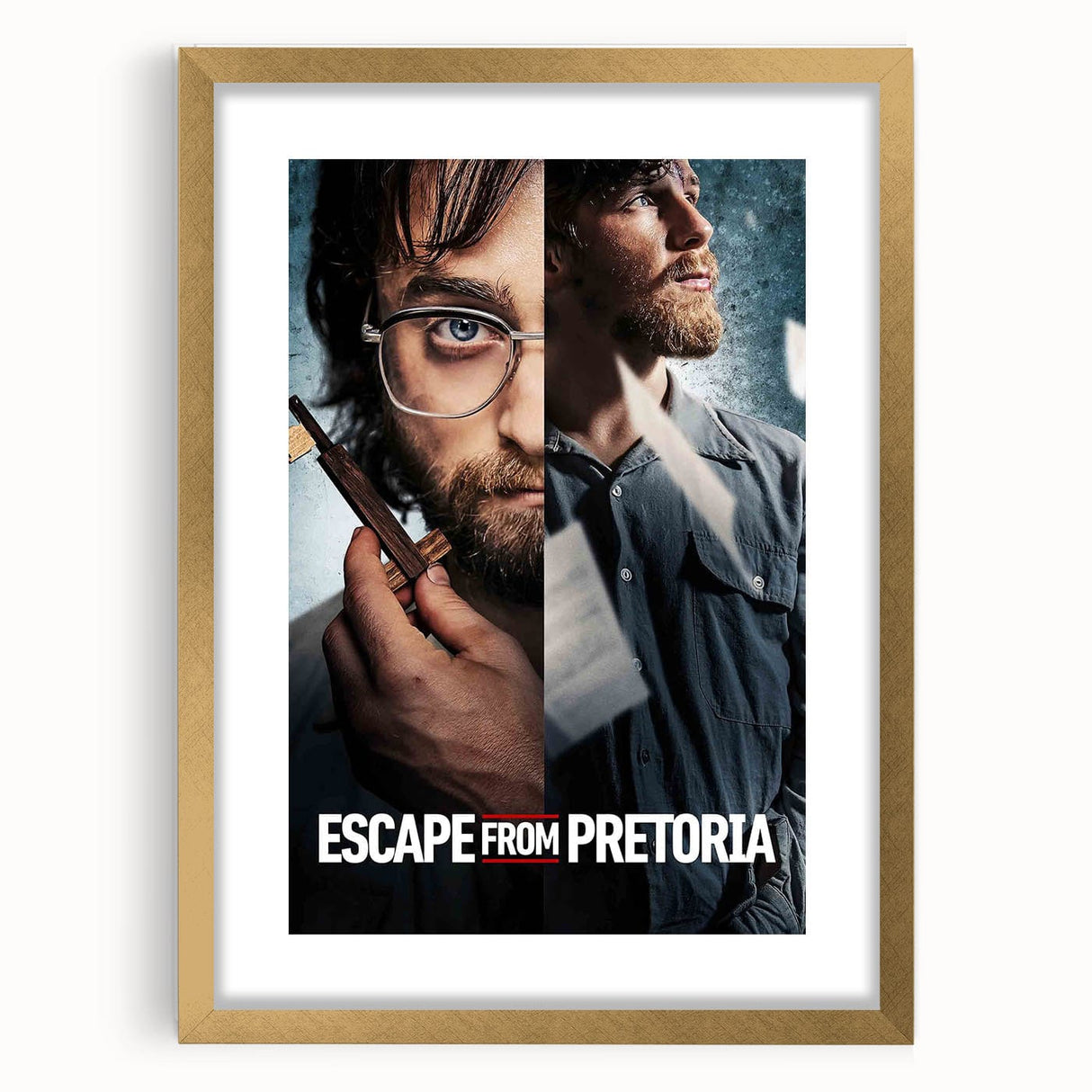 Escape from Pretoria 2020s Vintage Movie Poster Retro Film Art
