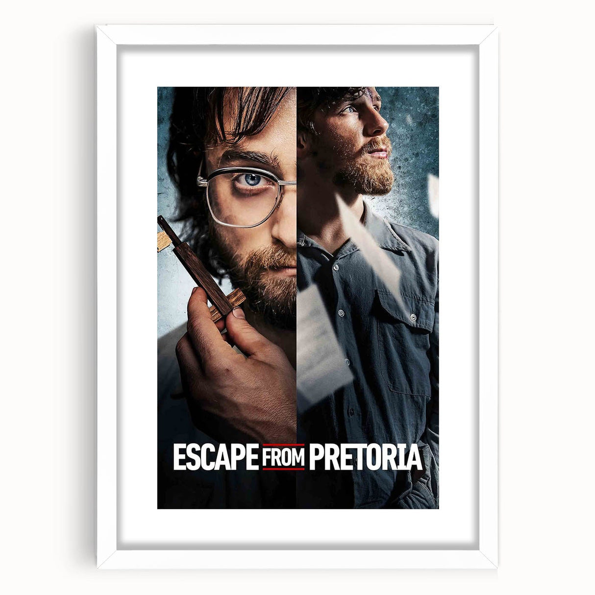 Escape from Pretoria 2020s Vintage Movie Poster Retro Film Art