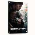 Extraction 2020s Vintage Movie Poster Retro Film Art Print