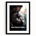 Extraction 2020s Vintage Movie Poster Retro Film Art Print