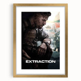 Extraction 2020s Vintage Movie Poster Retro Film Art Print