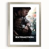 Extraction 2020s Vintage Movie Poster Retro Film Art Print