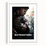 Extraction 2020s Vintage Movie Poster Retro Film Art Print