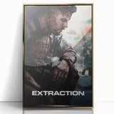 Extraction 2020s Vintage Movie Poster Retro Film Art Print