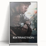 Extraction 2020s Vintage Movie Poster Retro Film Art Print