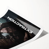 Extraction 2020s Vintage Movie Poster Retro Film Art Print