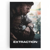 Extraction 2020s Vintage Movie Poster Retro Film Art Print