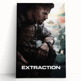 Extraction 2020s Vintage Movie Poster Retro Film Art Print