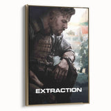 Extraction 2020s Vintage Movie Poster Retro Film Art Print