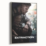 Extraction 2020s Vintage Movie Poster Retro Film Art Print