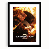 Extraction 2 2020s Vintage Movie Poster Retro Film Art Print
