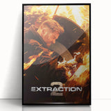 Extraction 2 2020s Vintage Movie Poster Retro Film Art Print