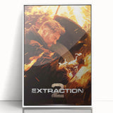 Extraction 2 2020s Vintage Movie Poster Retro Film Art Print