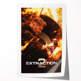 Extraction 2 2020s Vintage Movie Poster Retro Film Art Print