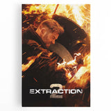 Extraction 2 2020s Vintage Movie Poster Retro Film Art Print
