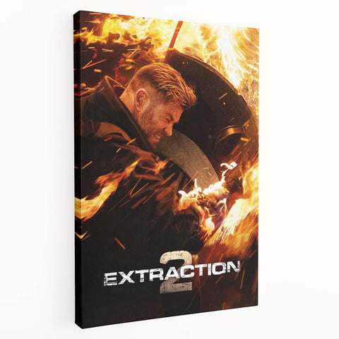 Extraction 2 2020s Vintage Movie Poster Retro Film Art Print