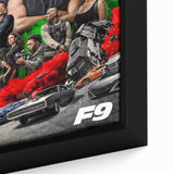 F9 The Fast Saga 2020s Vintage Movie Poster Retro Film Art