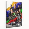 F9 The Fast Saga 2020s Vintage Movie Poster Retro Film Art