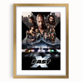 Fast X 2020s Vintage Movie Poster Retro Film Art Print