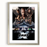Fast X 2020s Vintage Movie Poster Retro Film Art Print