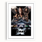 Fast X 2020s Vintage Movie Poster Retro Film Art Print