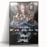 Fast X 2020s Vintage Movie Poster Retro Film Art Print