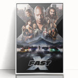 Fast X 2020s Vintage Movie Poster Retro Film Art Print