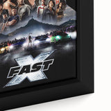 Fast X 2020s Vintage Movie Poster Retro Film Art Print