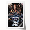 Fast X 2020s Vintage Movie Poster Retro Film Art Print