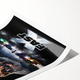 Fast X 2020s Vintage Movie Poster Retro Film Art Print