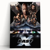 Fast X 2020s Vintage Movie Poster Retro Film Art Print
