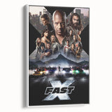 Fast X 2020s Vintage Movie Poster Retro Film Art Print