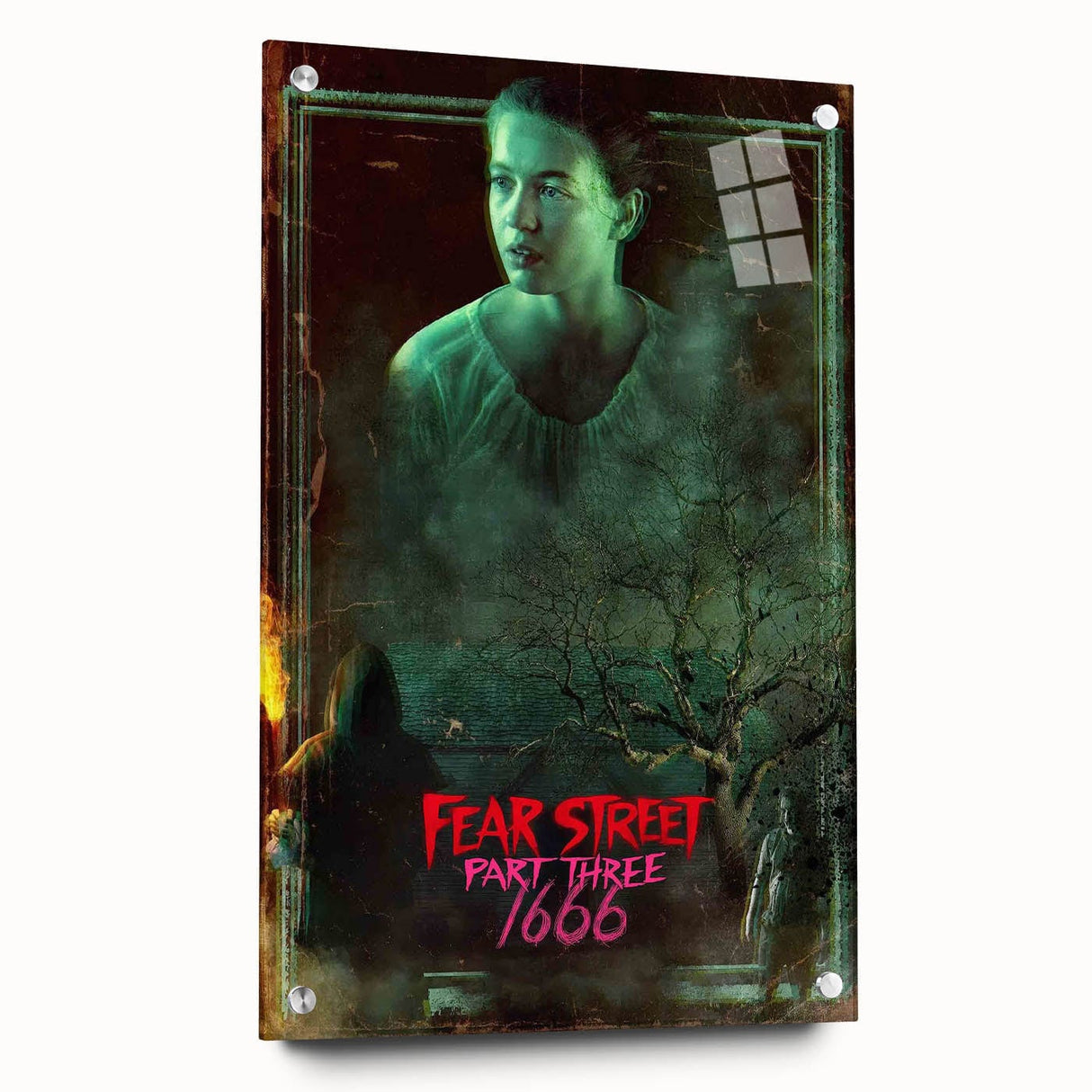 Fear Street 1666 2020s Vintage Movie Poster Retro Horror Art
