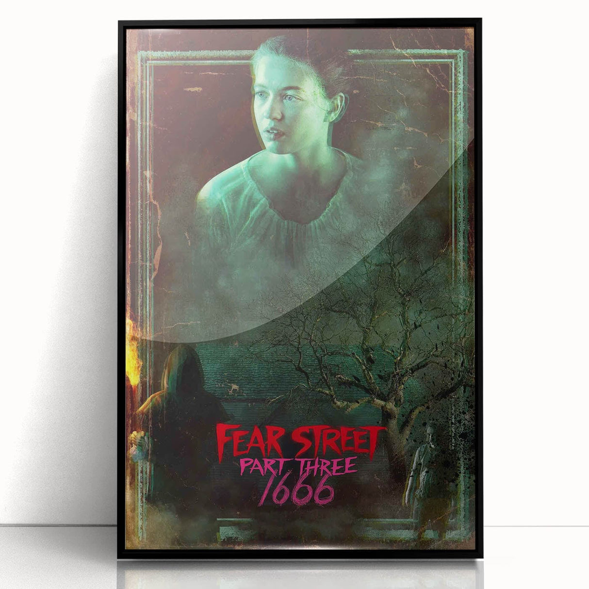 Fear Street 1666 2020s Vintage Movie Poster Retro Horror Art