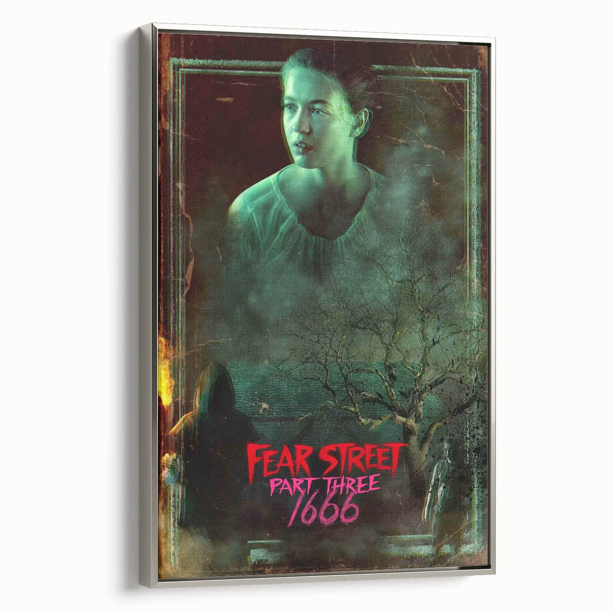 Fear Street 1666 2020s Vintage Movie Poster Retro Horror Art