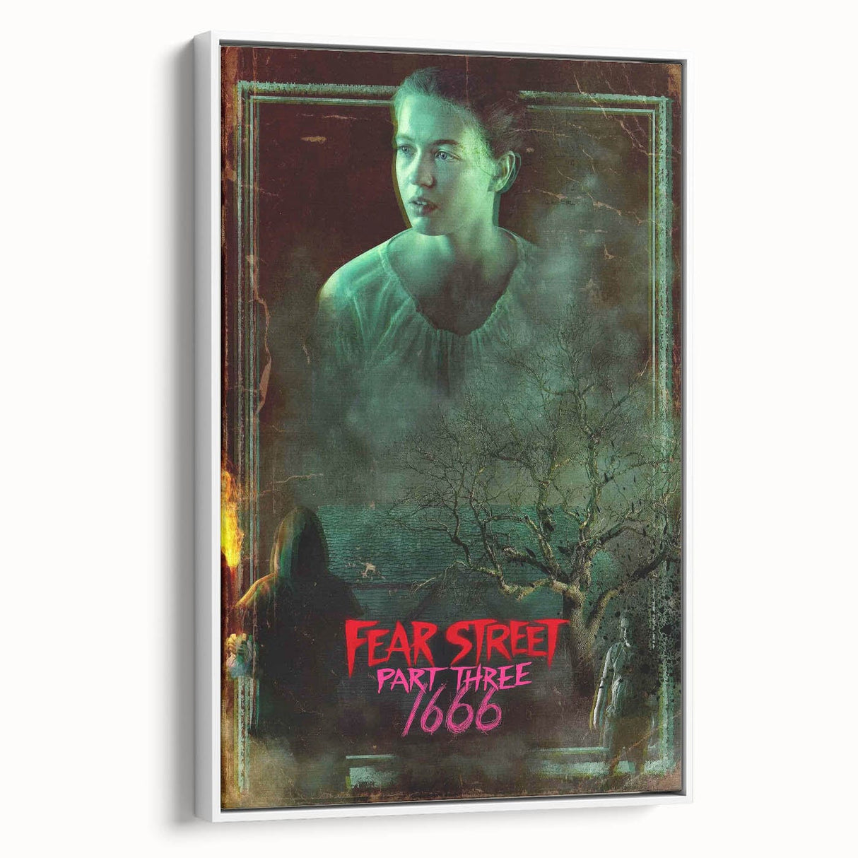 Fear Street 1666 2020s Vintage Movie Poster Retro Horror Art
