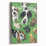 New Yorker Magazine Cover Art - Dogs on the Green Vintage Poster