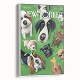 New Yorker Magazine Cover Art - Dogs on the Green Vintage Poster