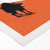 Vintage New Yorker Poster - Black Cat in Mirror Wall Art