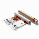 Vintage New Yorker Poster - Black Cat in Mirror Wall Art