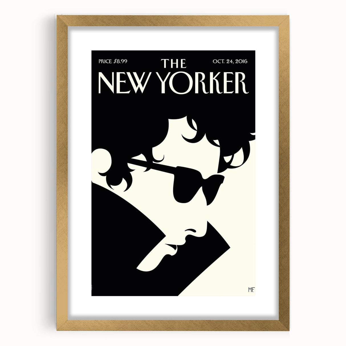 New Yorker Magazine Cover Art - Iconic Stylish Portrait Vintage Poster