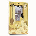 New Yorker February 10, 2014 – Cozy Winter Morning Window Art Print