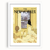 New Yorker February 10, 2014 – Cozy Winter Morning Window Art Print