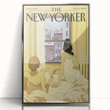 New Yorker February 10, 2014 – Cozy Winter Morning Window Art Print